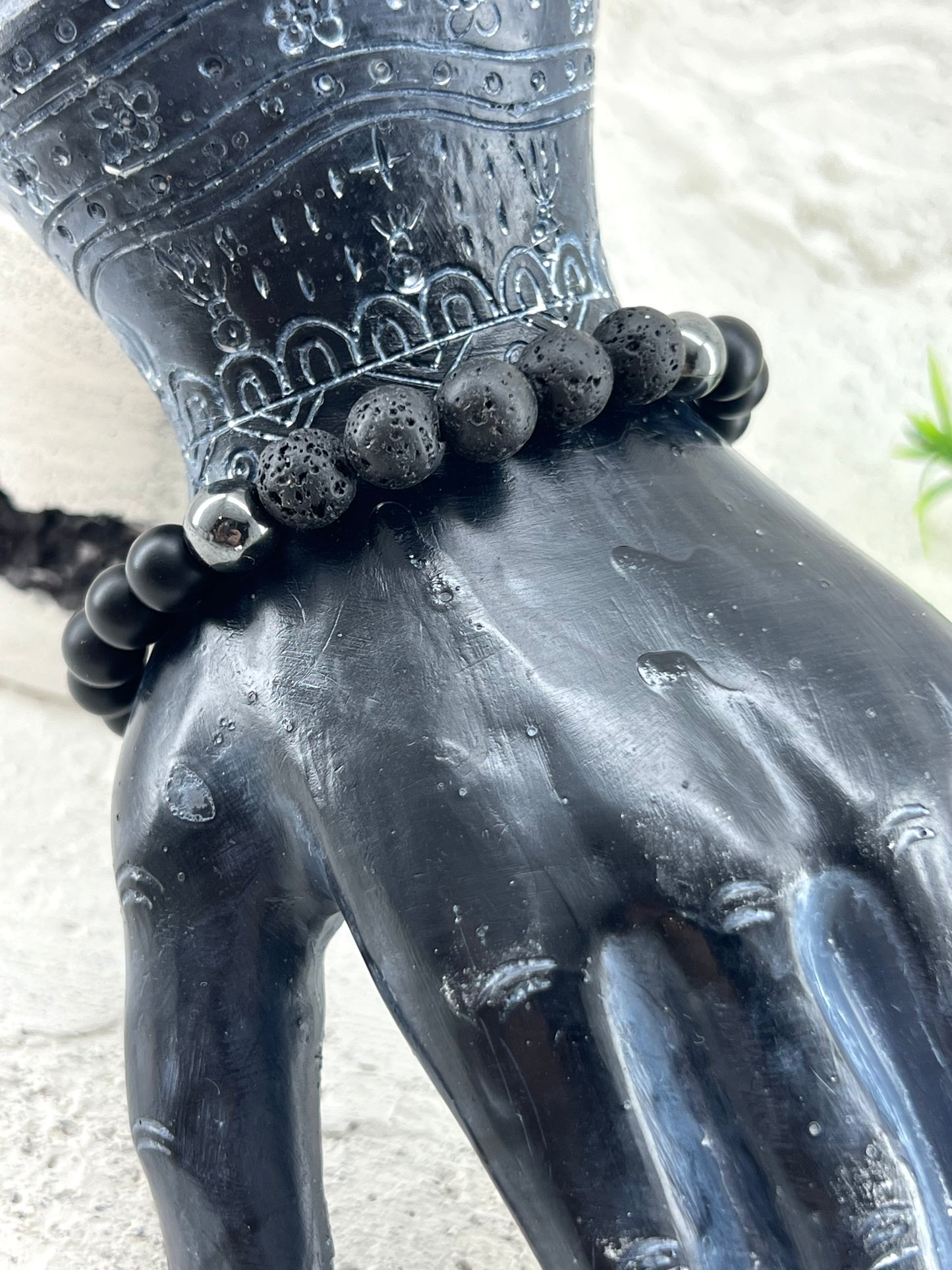 Bracelet tête de mort en acier inoxydable ~ Taille personnalisée