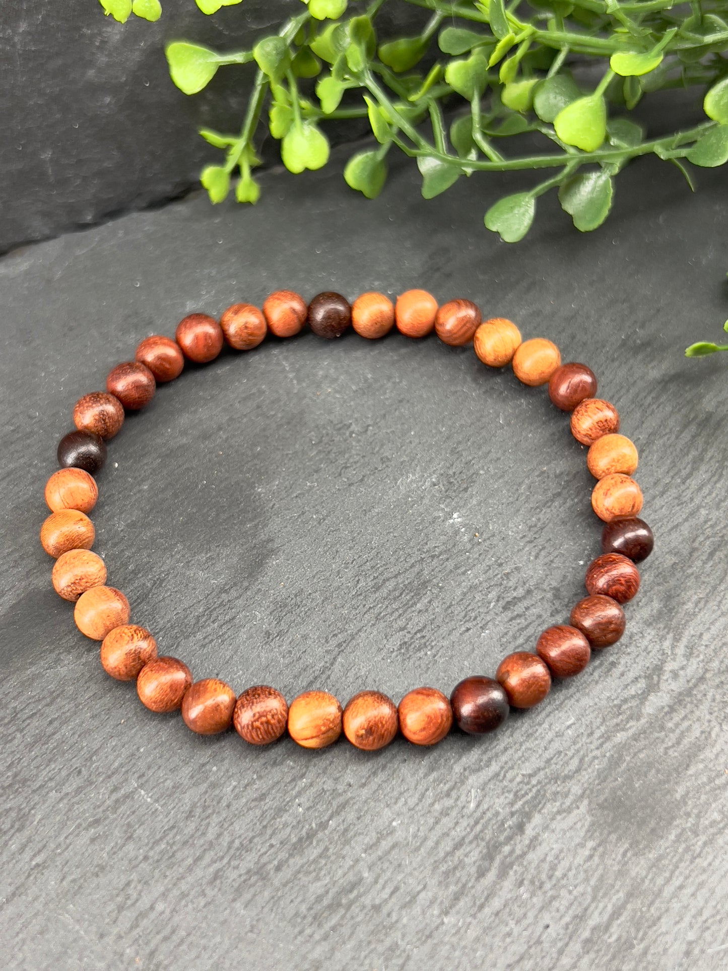Bracelet bois de rose 6mm~ tailles personnalisées ~ Bracelet mala ~ bracelet bois naturelle